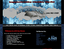 Tablet Screenshot of abcicehouse.com